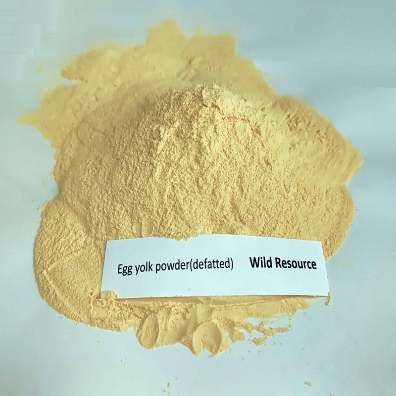 Defatted egg yolk powder